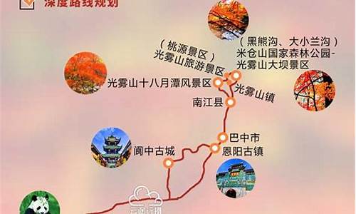 光雾山旅游攻略班车推荐图_光雾山旅游攻略班车推荐