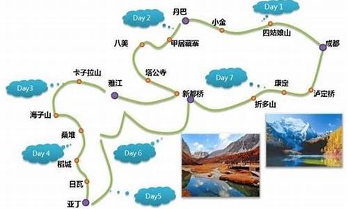 成都到四姑娘山自驾游攻略路线图,成都到四姑娘山自驾游攻略