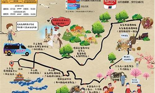 青岛旅游路线规划设计_青岛旅游路线规划地图