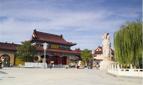 扬州旅游景点的金山寺,扬州金山职业技术学院