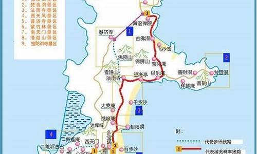 舟山普陀山旅游线路,舟山普陀山自驾游攻略