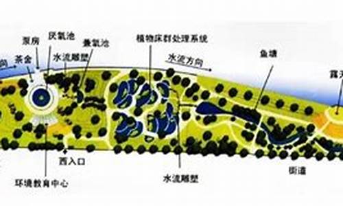 活水公园的水净化系统简介,活水公园的水净化系统